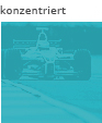 konzentriert - an den start gehen